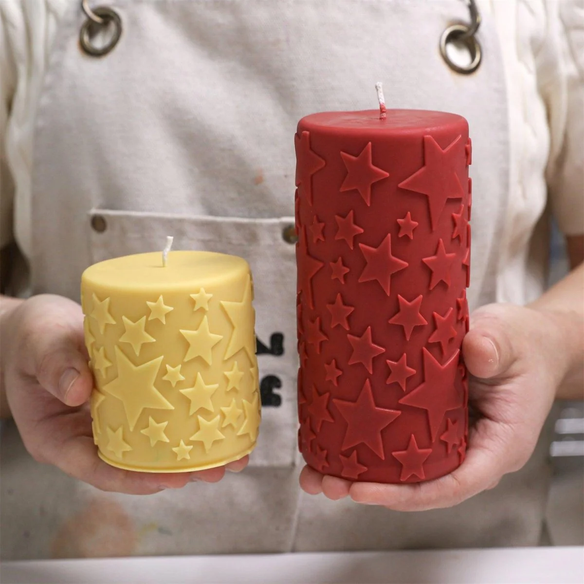Wishing Star Pillar Candle Silicone Mold Collection - Image 5