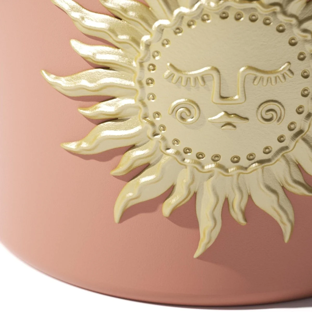 Sun Totem Candle Jar Silicone Mold - Tall - Image 7