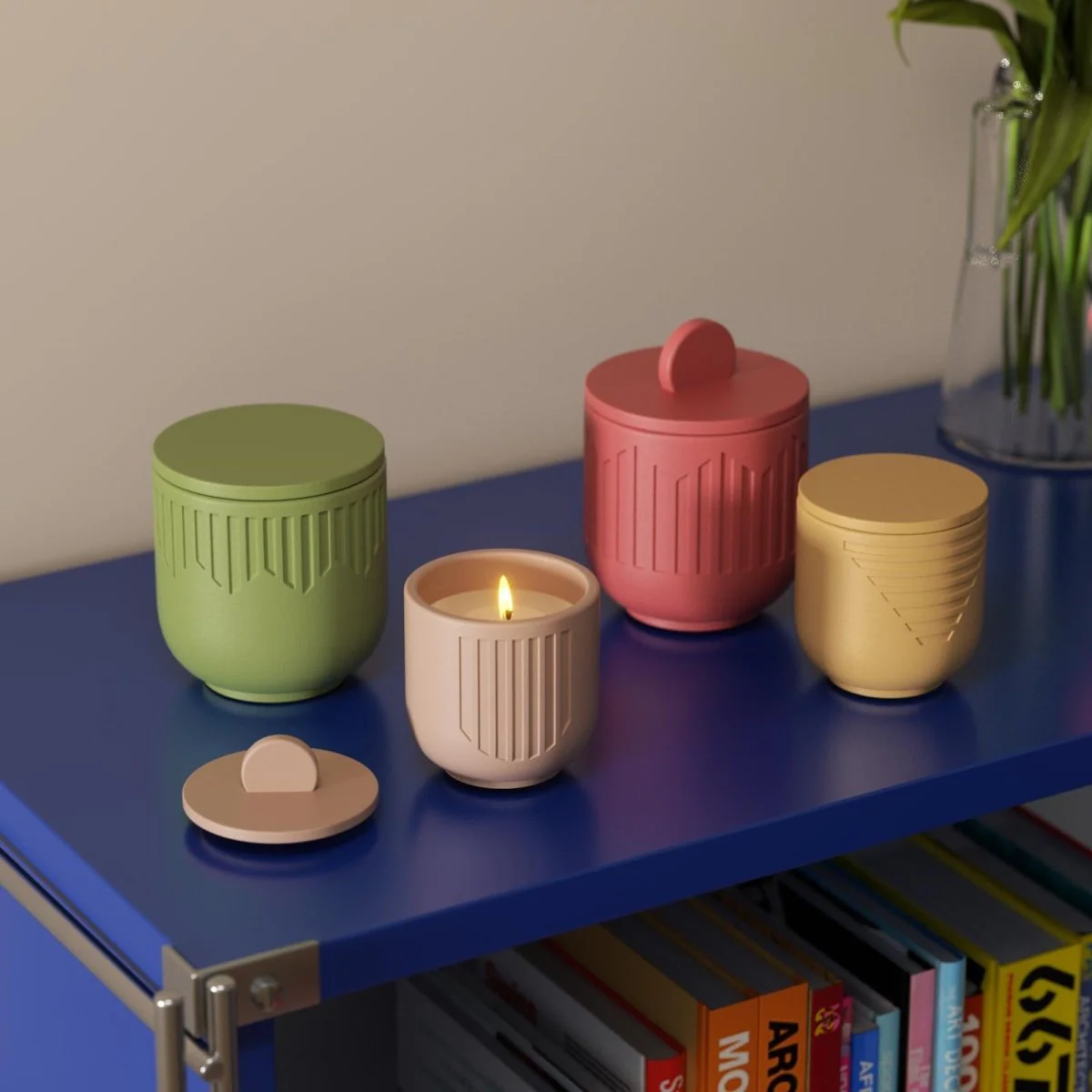 Rhythms of Nature Candle Jar Candle Refill Silicone Mold Collection - Image 8
