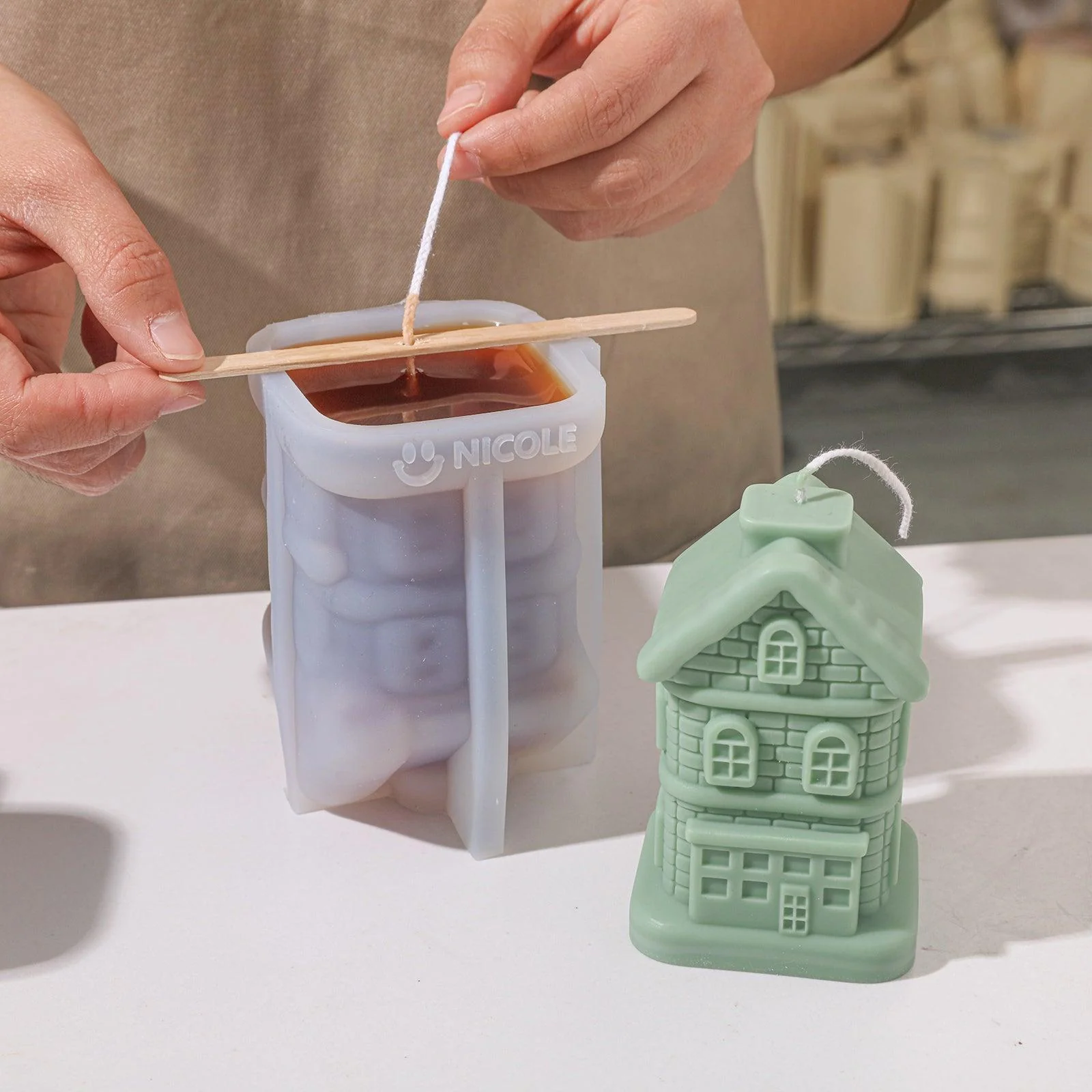 Sweet Dwelling Home Candle Silicone Mold - Ⅰ - Image 2