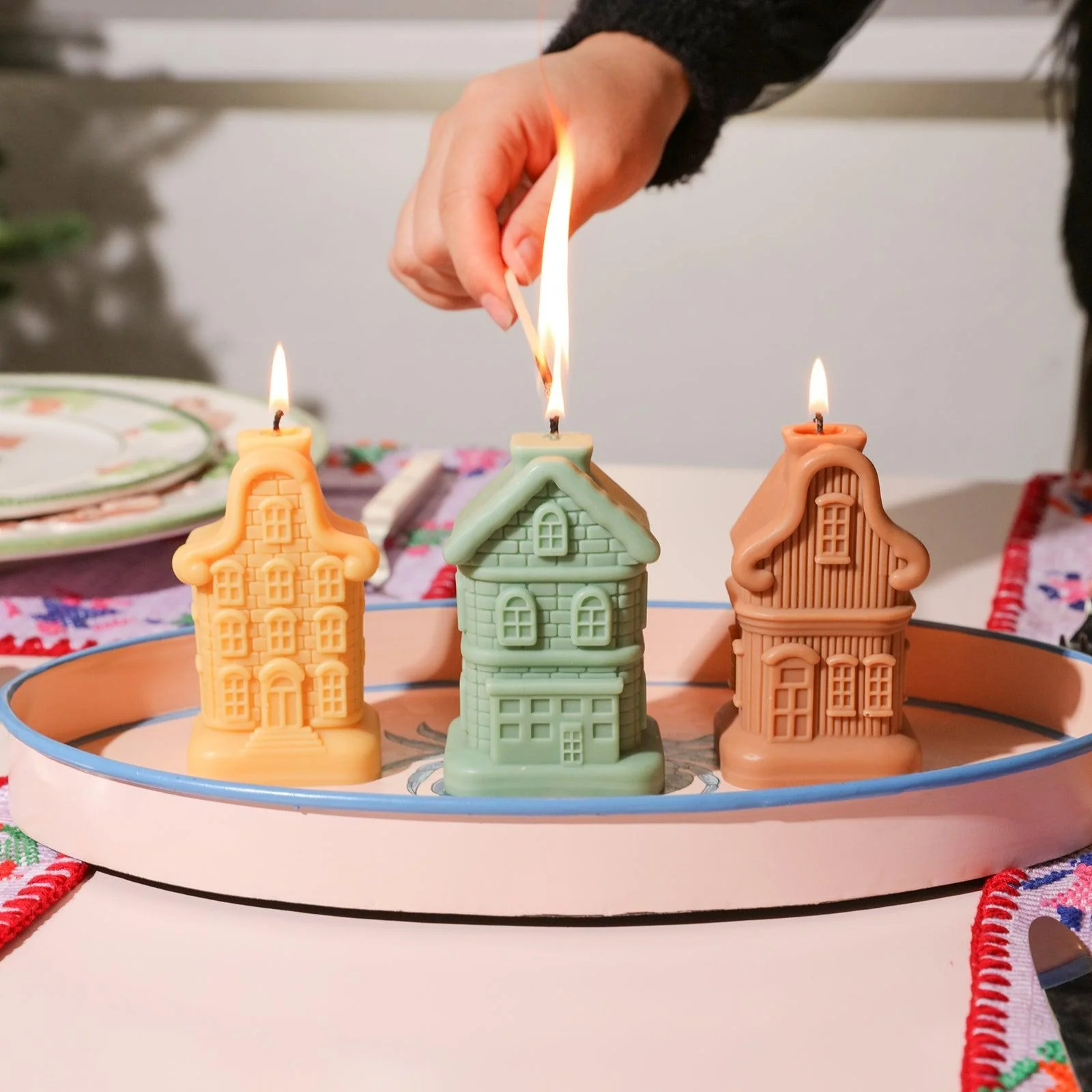 Sweet Dwelling Home Candle Collection Silicone Mold