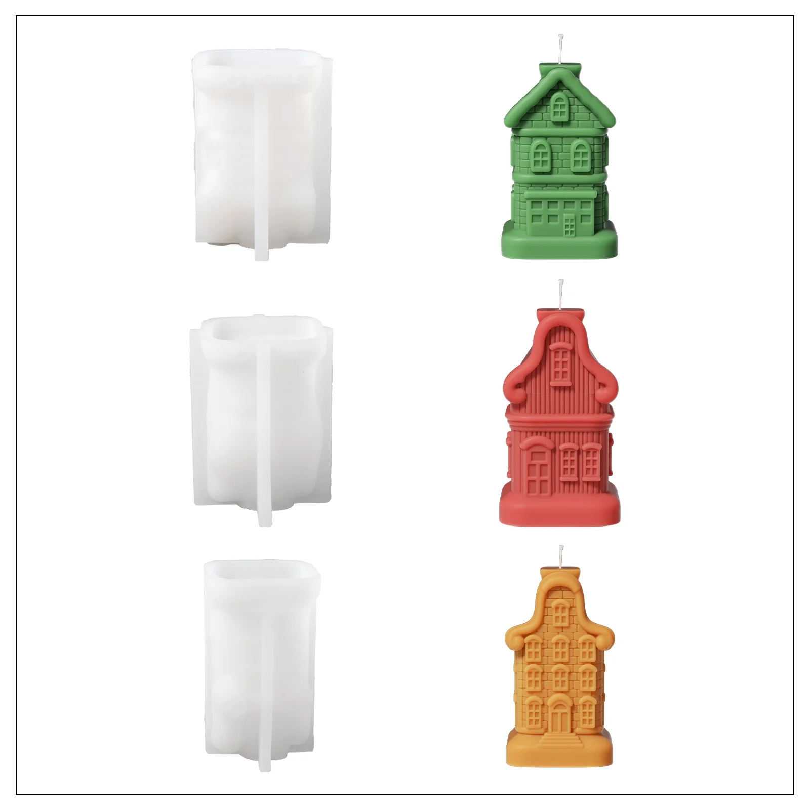 Sweet Dwelling Home Candle Silicone Mold - Ⅱ - Image 10