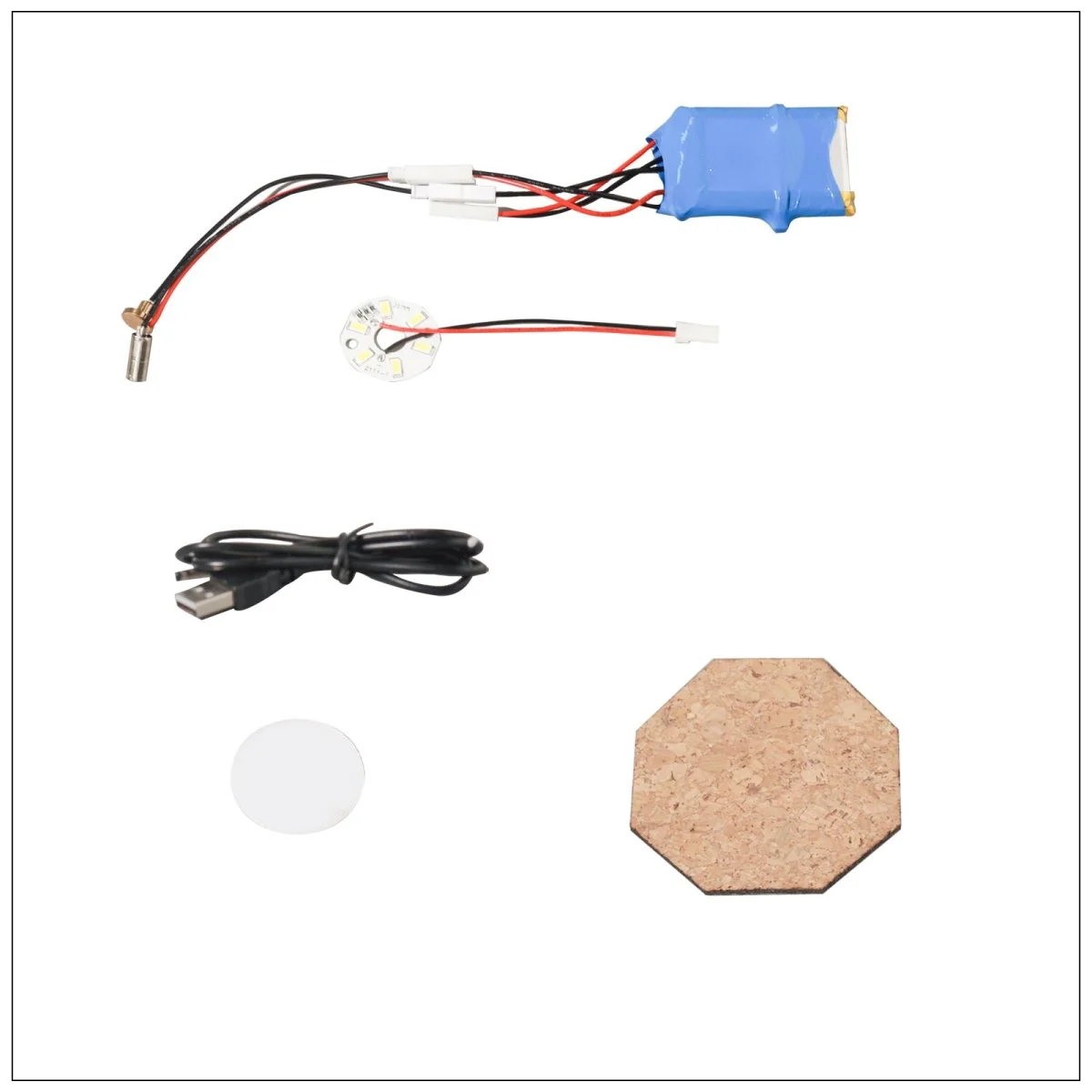 Gothic Revival Architecture Dimmable Rechargeable Table Lamp Silicone Mold and Accessories - Image 14
