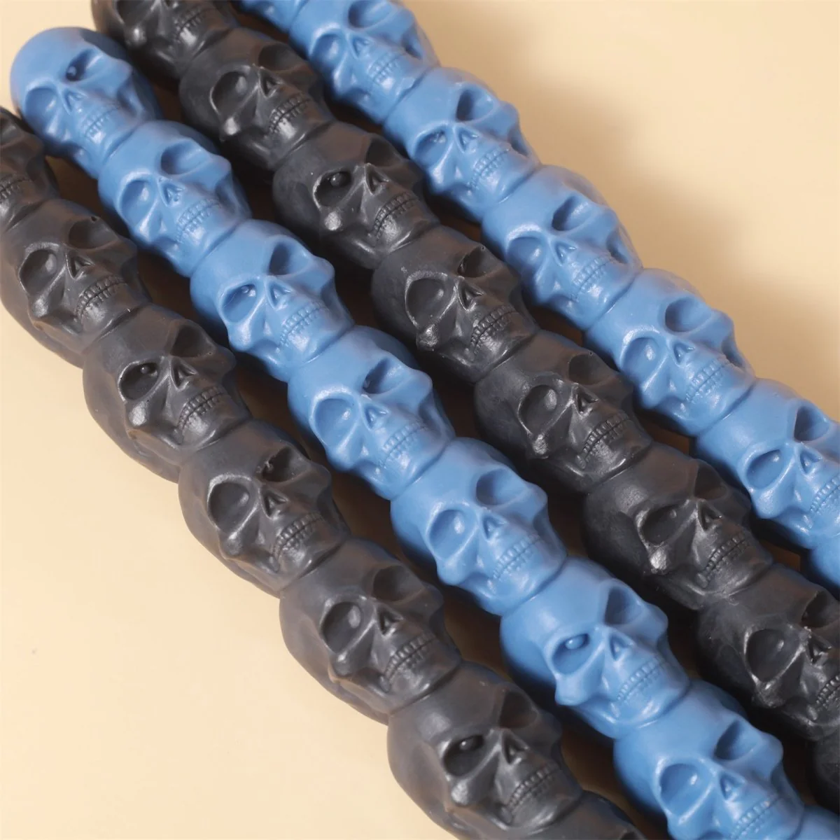 Spooky Stack Skull Taper Candle Silicone Mold - Image 9