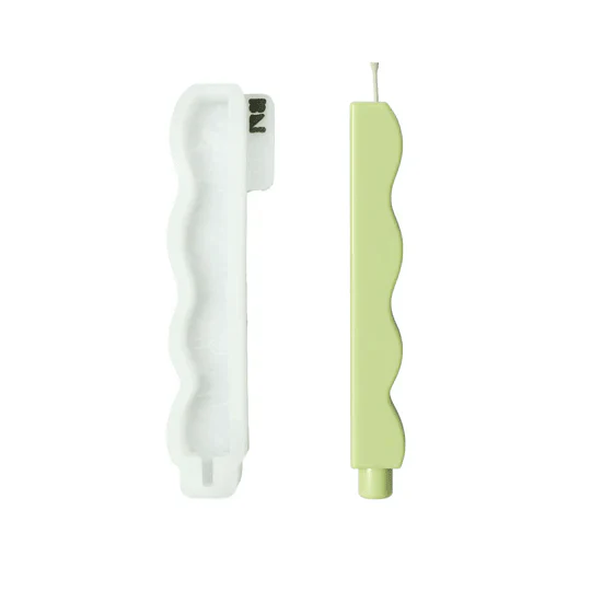 Zigzag Curve Taper Candle Silicone Mold - Image 8