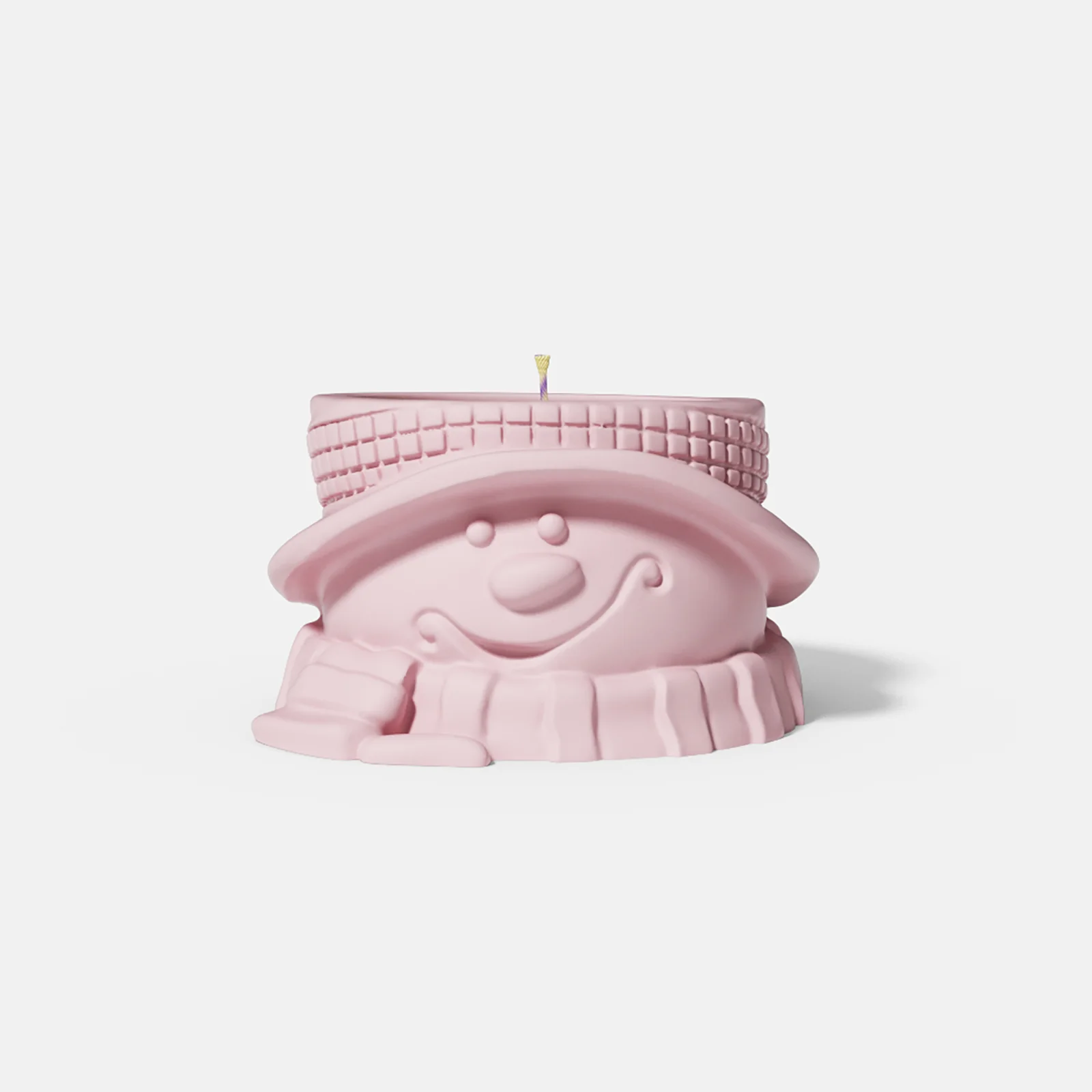 Christmas Snowman Tealight Candle Holder Silicone Mold
