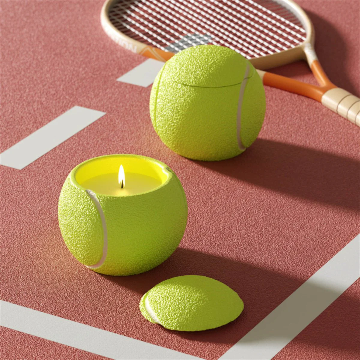 Tennis Ace Candle Jar Silicone Mold - Image 7