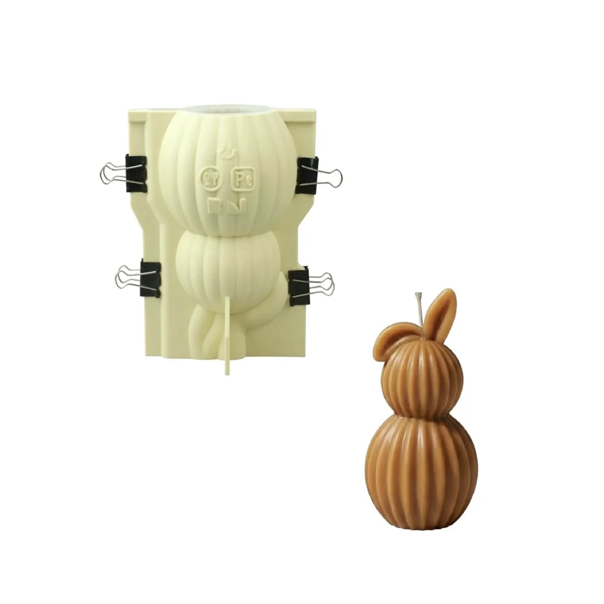 The Little Bunny Party Candle Silicone Mold Collection - Image 12