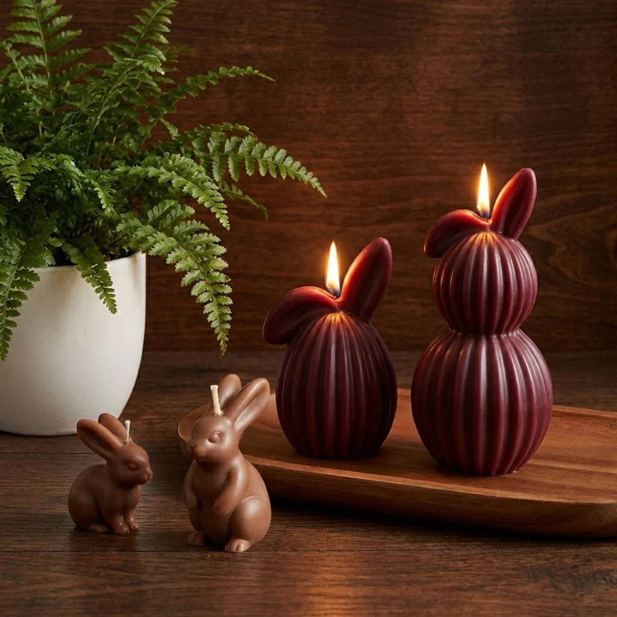 The Little Bunny Party Candle Silicone Mold Collection - Image 8