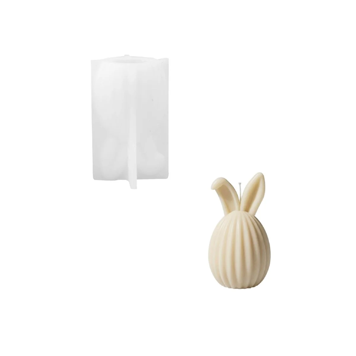 The Little Bunny Show Candle Silicone Mold Collection - Image 10