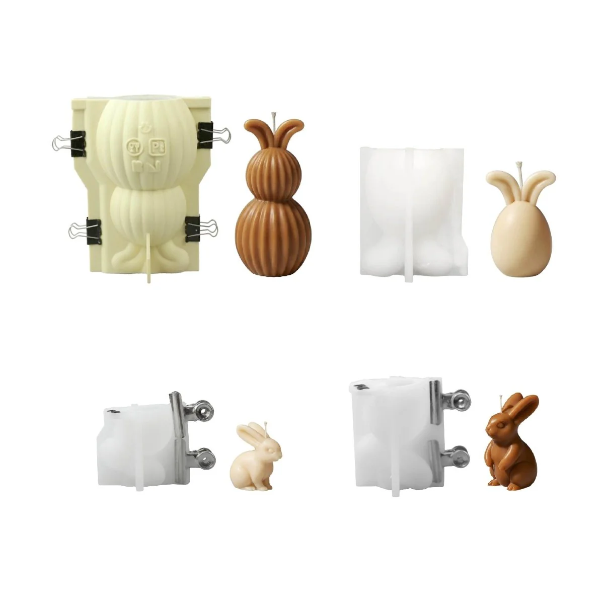 The Little Bunny Tale Candle Silicone Mold Collection - Image 14