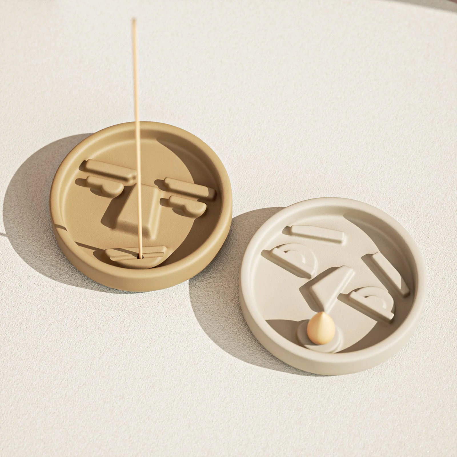 Ugly Face Incense Holder Silicone Mold - Image 5