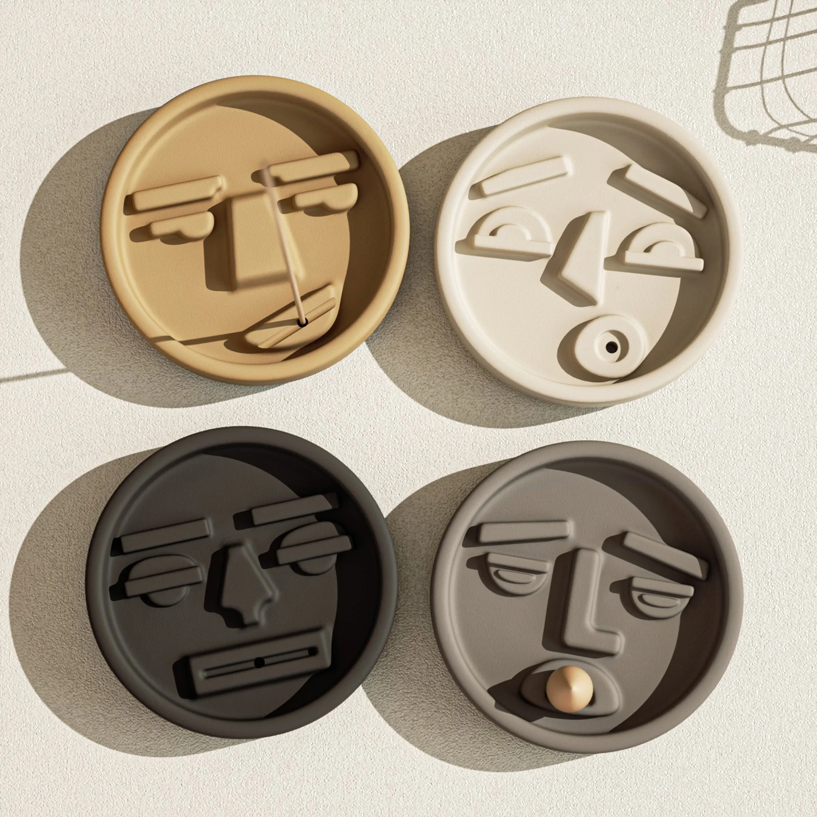 Ugly Face Incense Holder Silicone Mold - Image 6