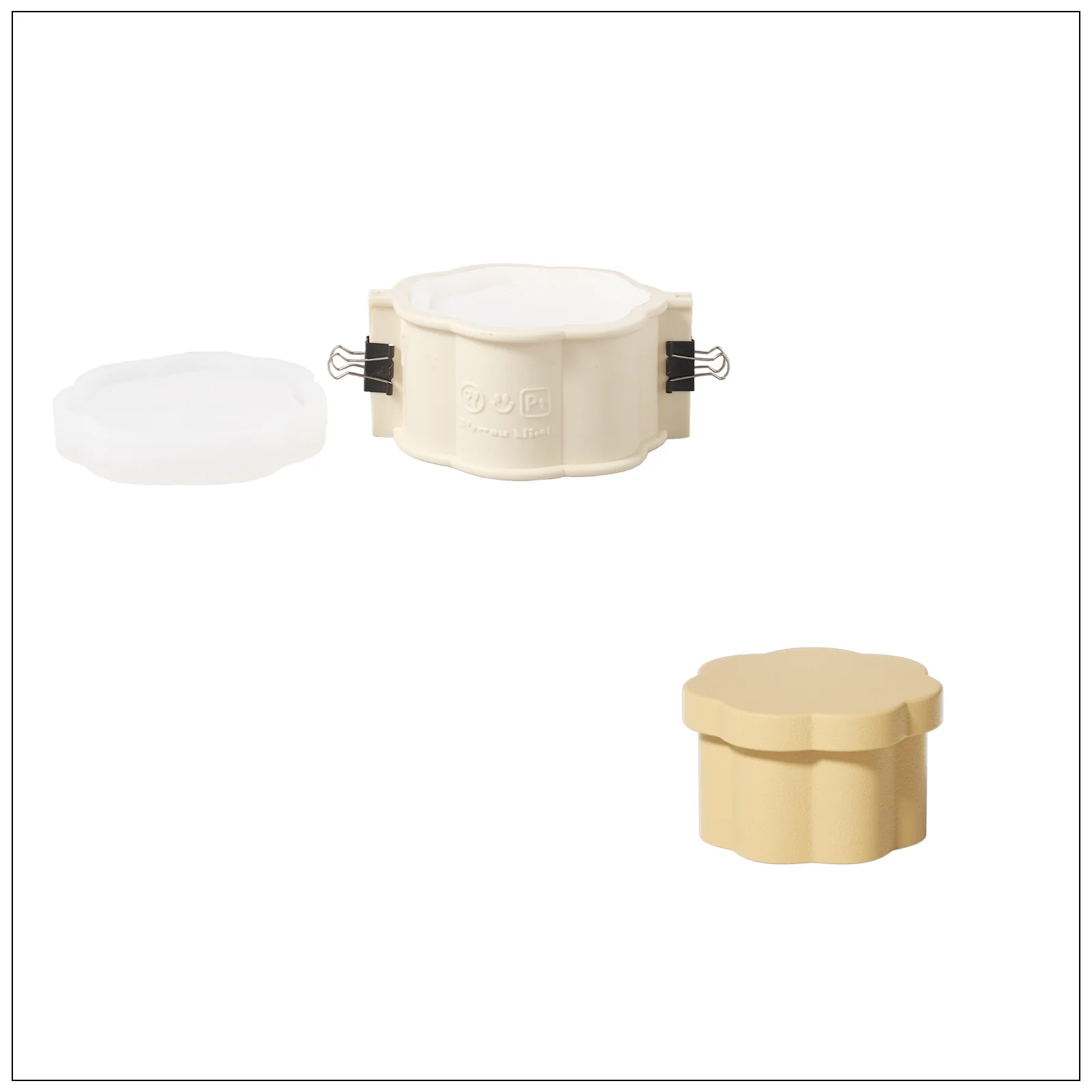 Mini Floral Column Storage Jar Silicone Mold - Image 11