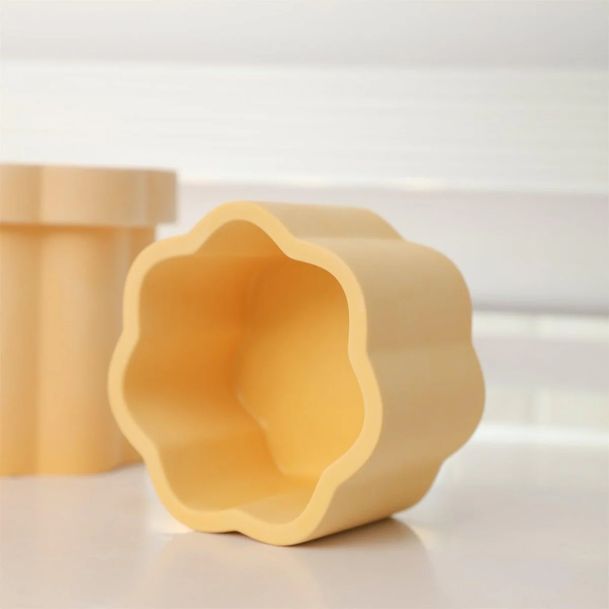Mini Floral Column Storage Jar Silicone Mold - Image 8