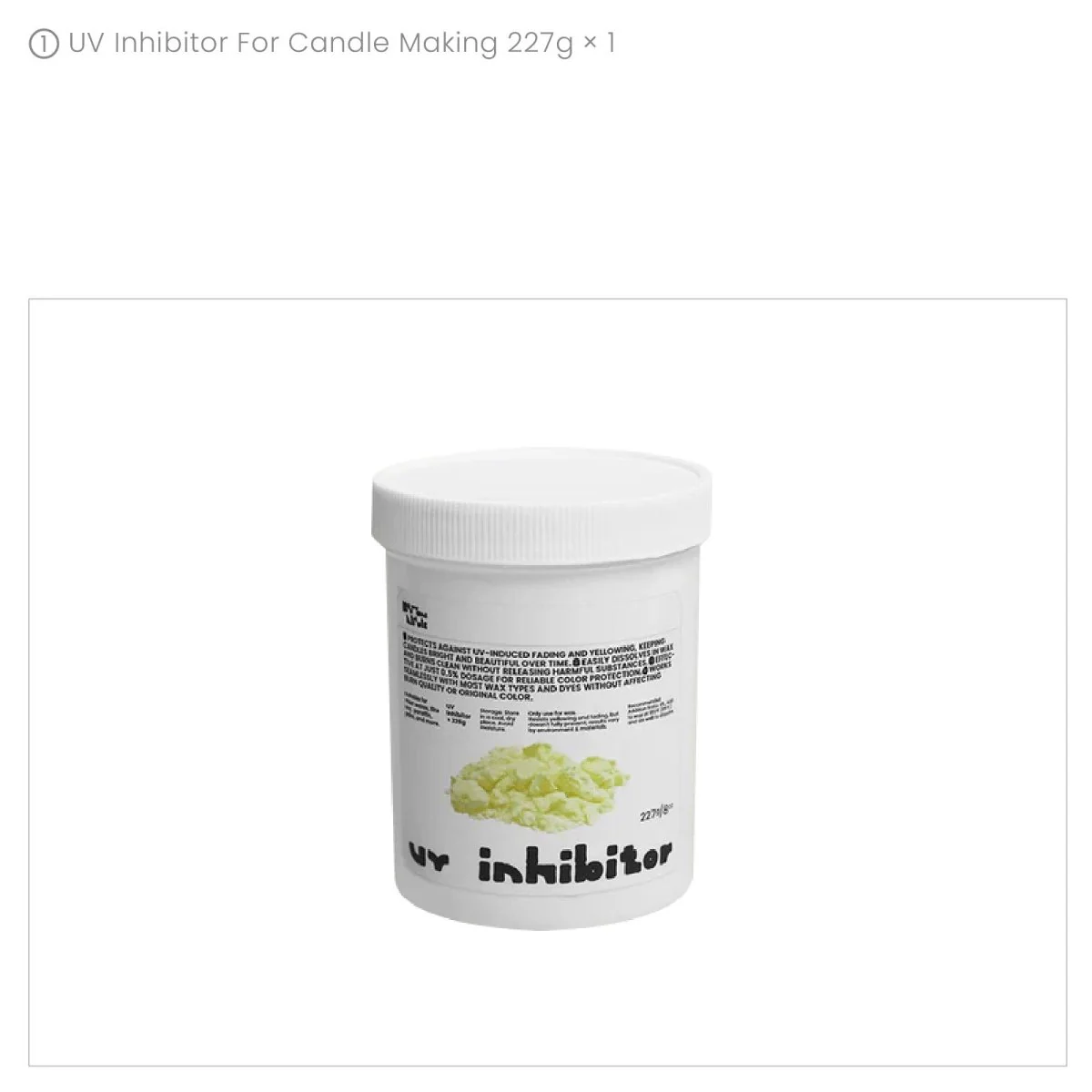 UV Inhibitor For Candle Making - Image 9