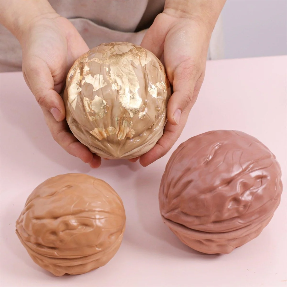 Walnut Shell Candle Jar & Candle Refill Silicone Mold Collection - Image 6