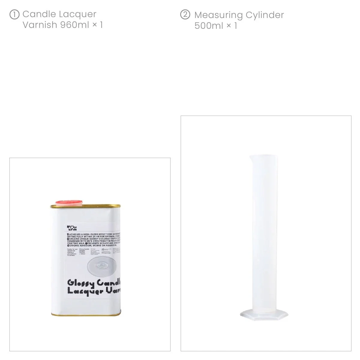 Water-Based Glossy Candle Lacquer Varnish - Image 11