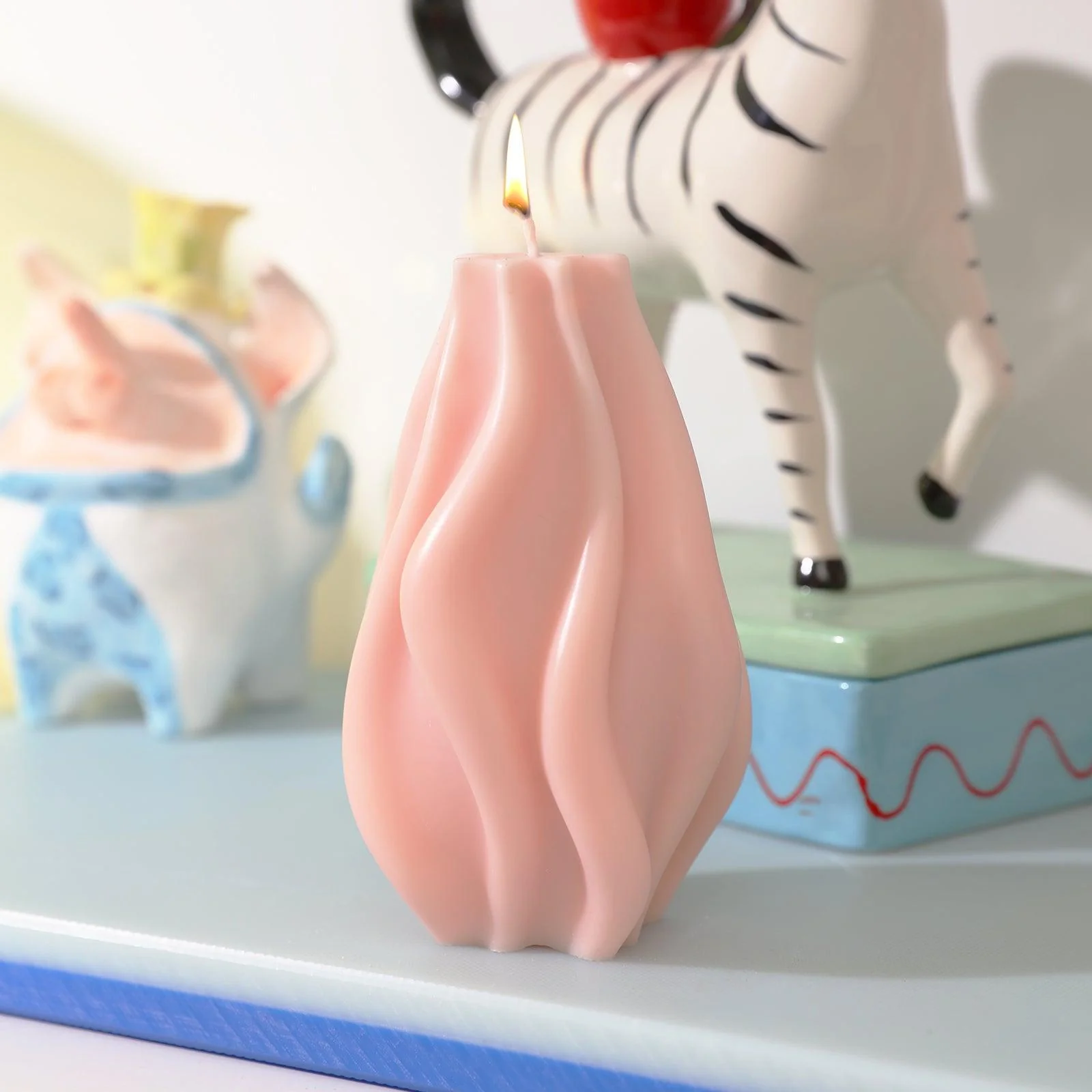 Sleek Wave Candle Silicone Mold - Image 4