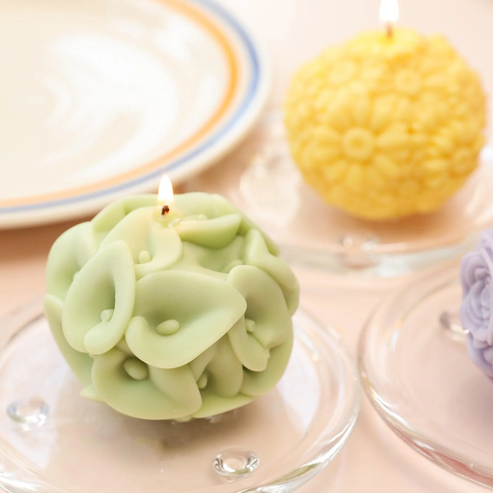 Whispering Calla Lily Orbs Candle Silicone Mold - Image 7