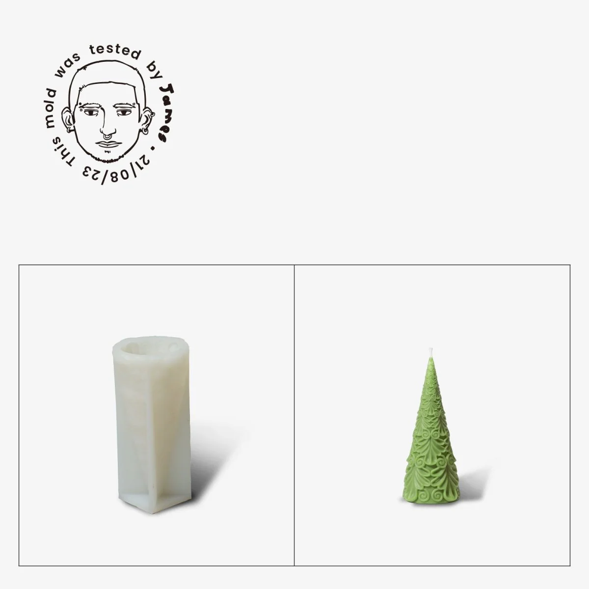 Winter Whimsy – Gently Used Christmas Tree Silicone Mold Collection - Image 10