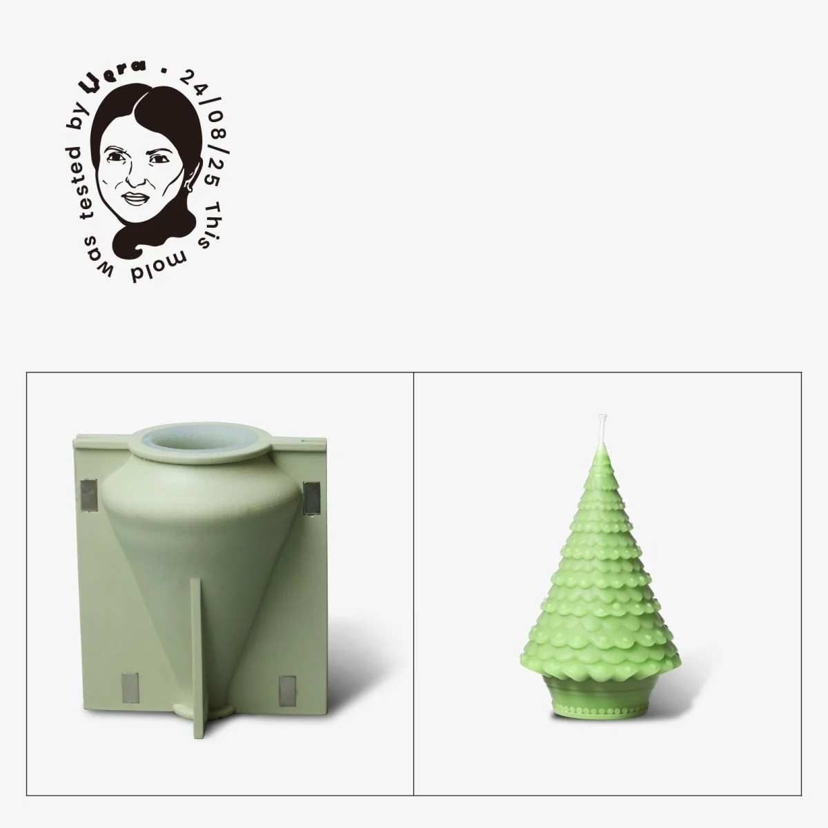Winter Whimsy – Gently Used Christmas Tree Silicone Mold Collection - Image 6