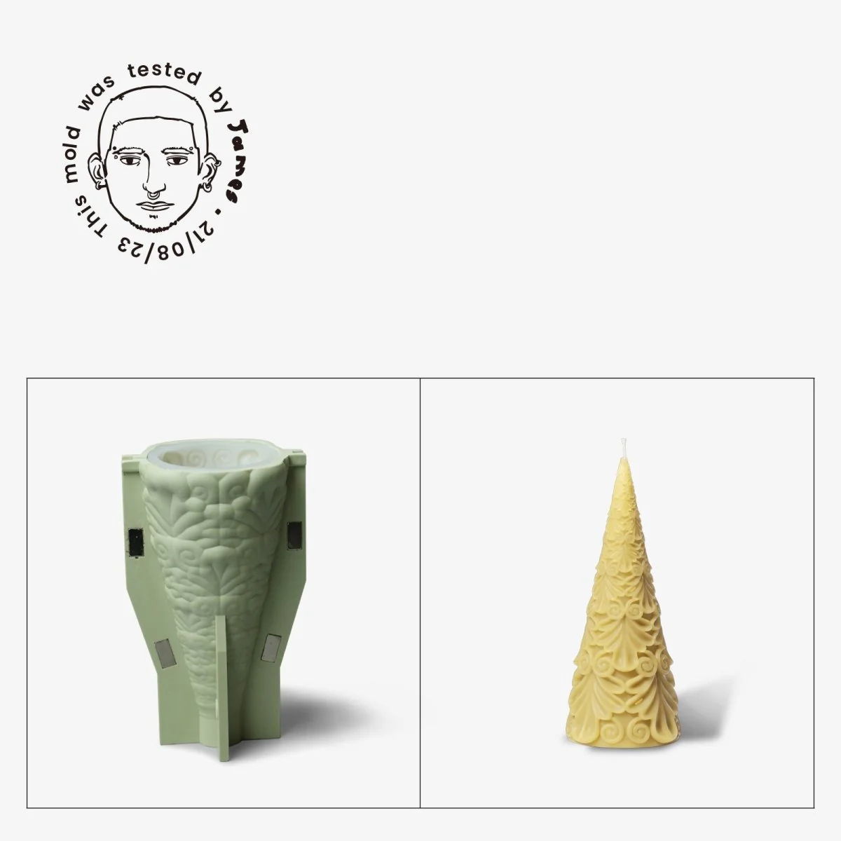 Winter Whimsy – Gently Used Christmas Tree Silicone Mold Collection - Image 9