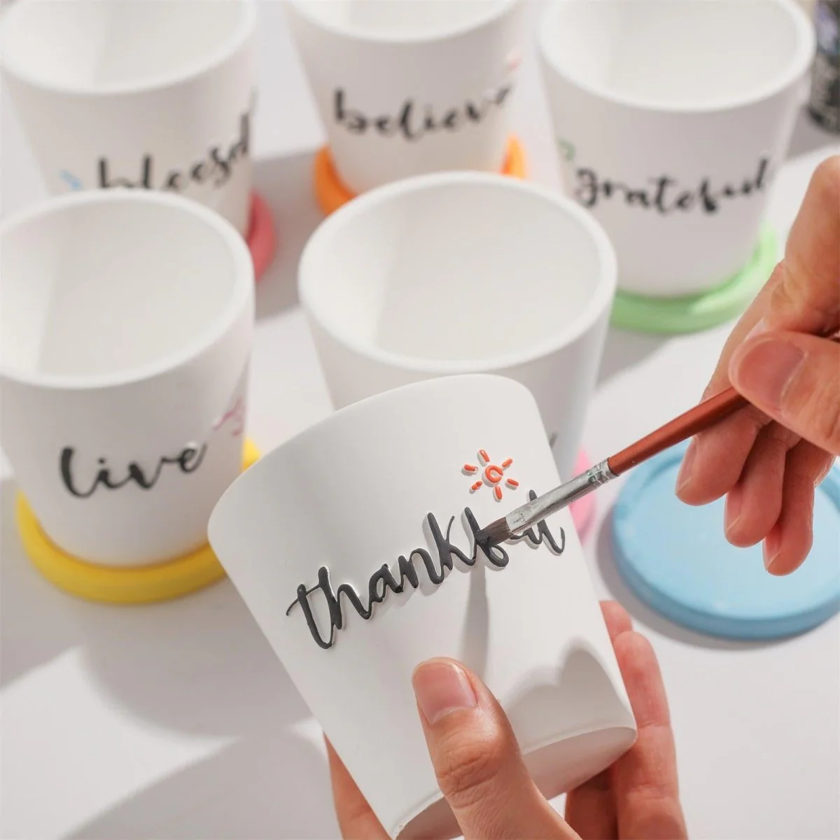 Words of Blessing Plant Pot Silicone Mold Collection - Image 10